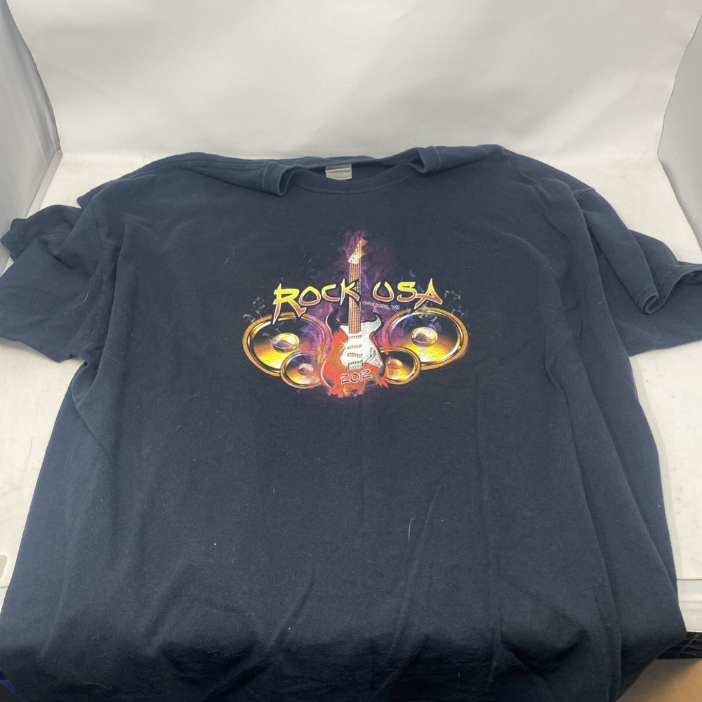 Rock USA T Shirt Osh Kosh 2XL